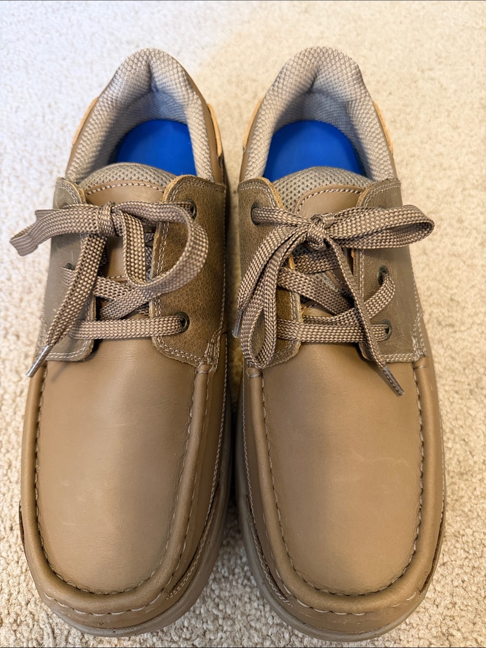 Orthofeet Baton Rouge 427 Men’s 11 D Leather Boat Shoes Like New